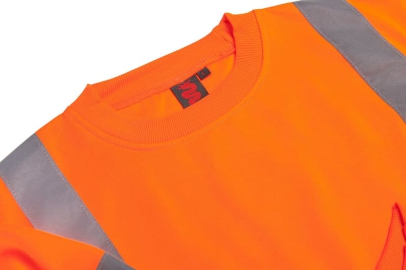 Warrior Hi Vis Orange Sweatshirt