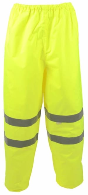 Hi Vis Yellow Breathable Trousers