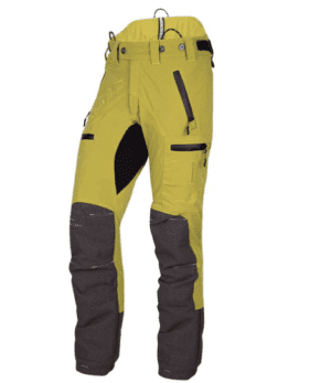 Arbortec Breatheflex Pro Class 1 Type C Chainsaw Trousers - Citrine