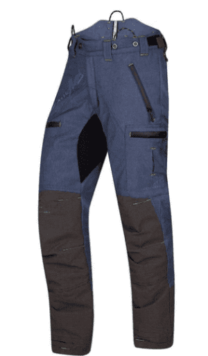 Arbortec Breatheflex Pro Class 1 Type C Chainsaw Trousers - Denim