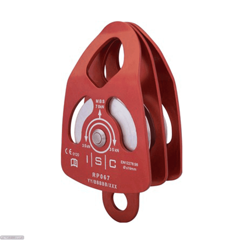 ISC RP067 Double Pulley for 16mm Rope