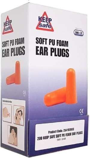 Foam Ear Plugs - Box Of 200