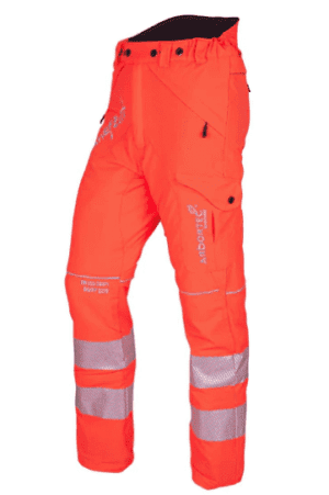 Arbortec Breatheflex Class 1 Type A Chainsaw Trousers - Hi Vis Orange 2XL