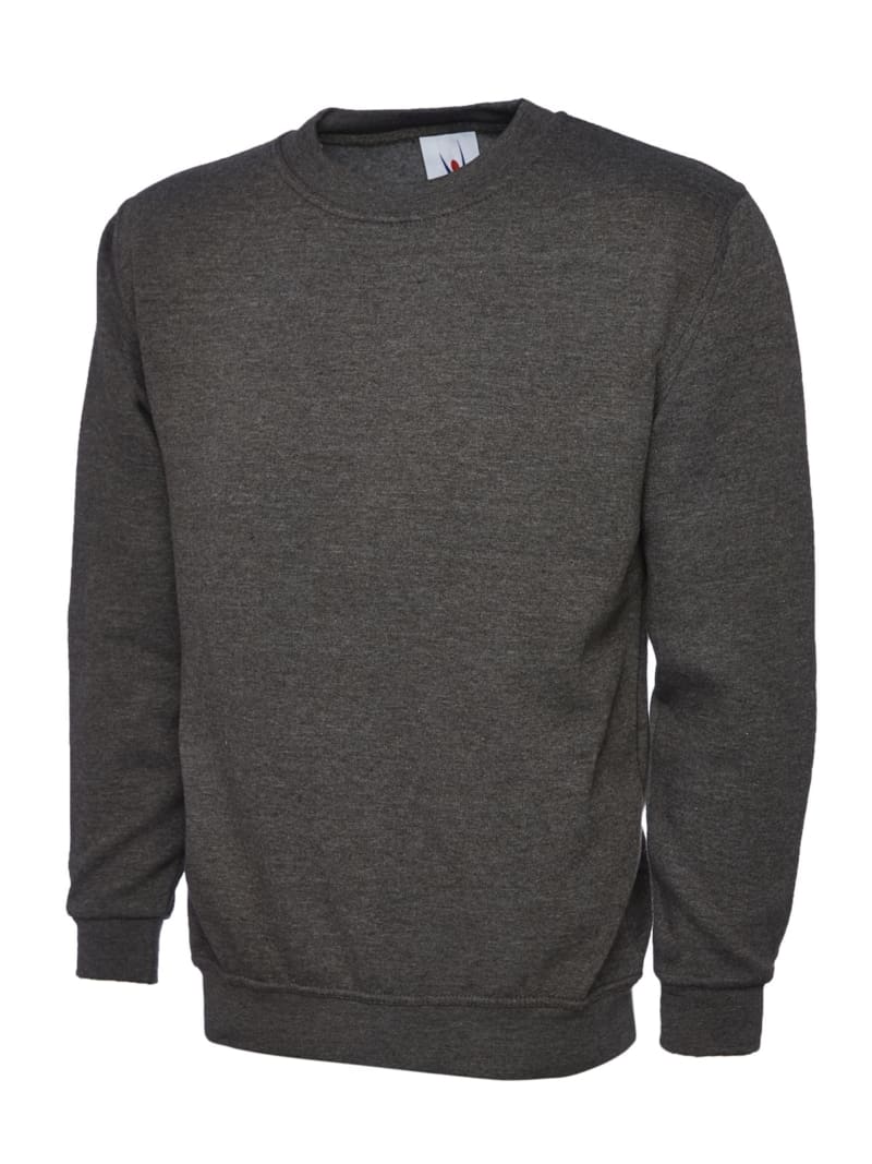 UC203 Uneek Classic Sweatshirt - Charcoal