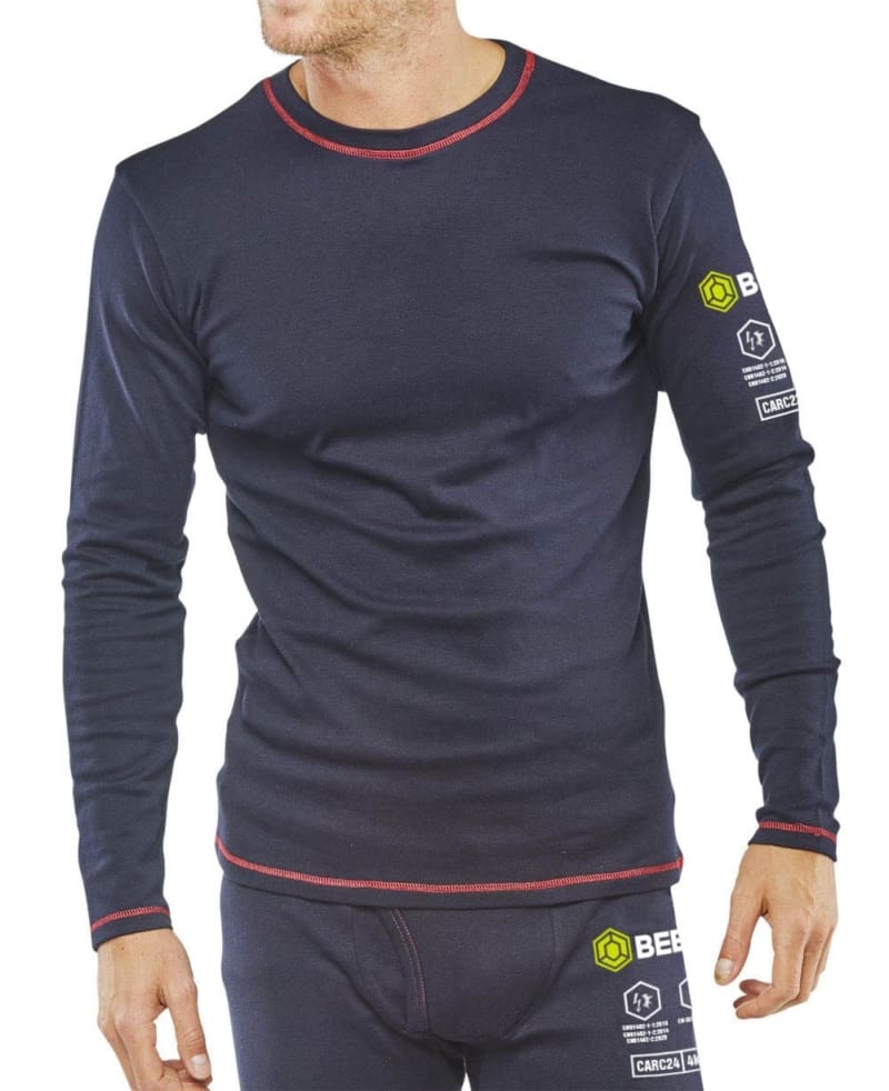 Arc Compliant Long Sleeve T-Shirt In Navy