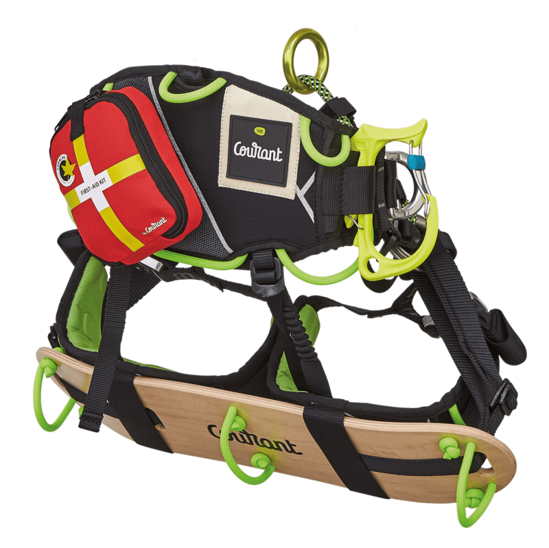 The Courant Koala Harness With Courant Seat, First Aid Kit & Honos Clip Attached