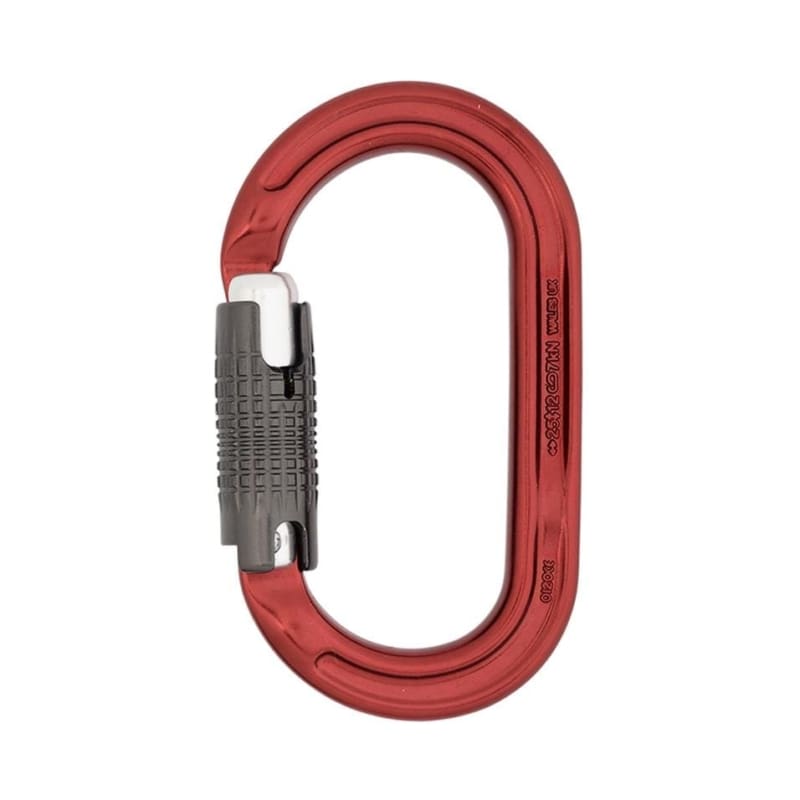 The DMM Ultra O Karabiner In Red