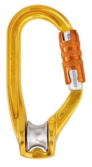 The Petzl Rollclip A with Triact Lock