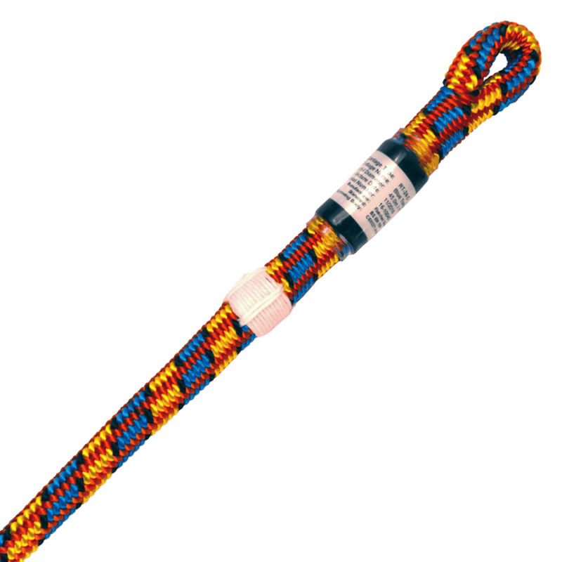 Yale Blue Tongue Climbing Rope With Termination