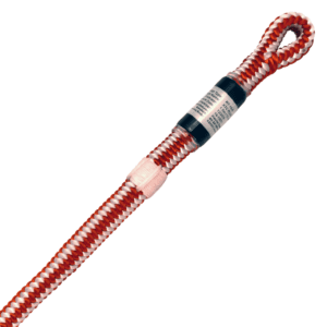 Yale XTC Red And White Climbing Rope With Termination