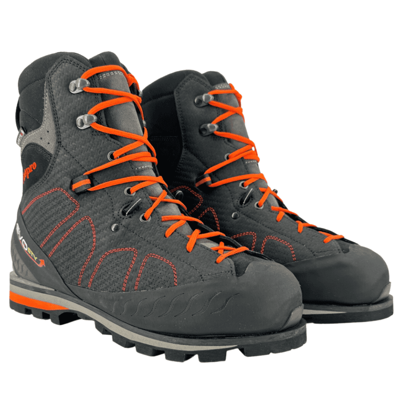 An angled side profile of a pair of ArbPro EVO Safety boots