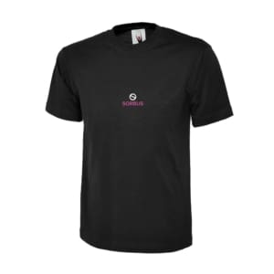 A front view of the Sorbus Pink T-Shirt