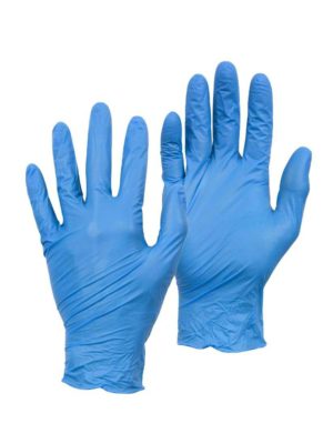 Nitrile Powder Free Disposable Gloves (Pack Of 100)