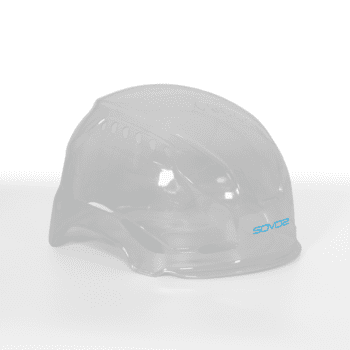 SOVOS Vented Helmet Cover - Clear