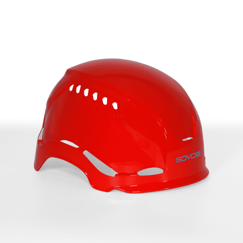 SOVOS Vented Helmet Cover - Red