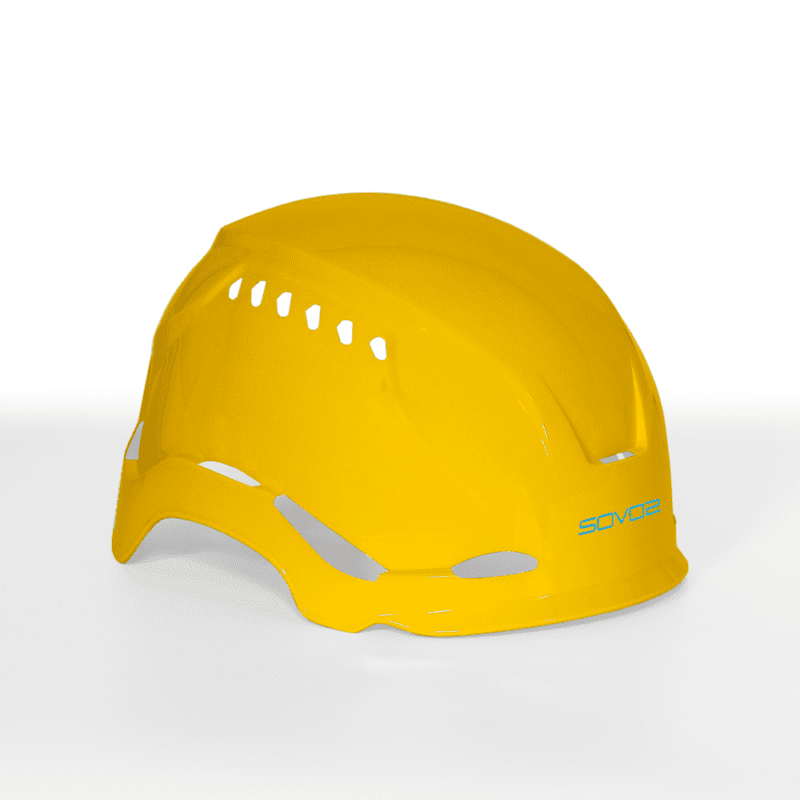 SOVOS Vented Helmet Cover - Yellow