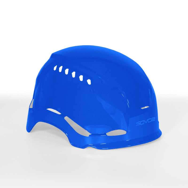 SOVOS Vented Helmet Cover - Blue