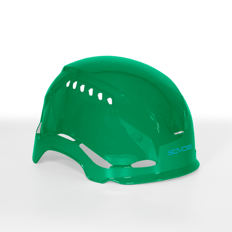 SOVOS Vented Helmet Cover - Green