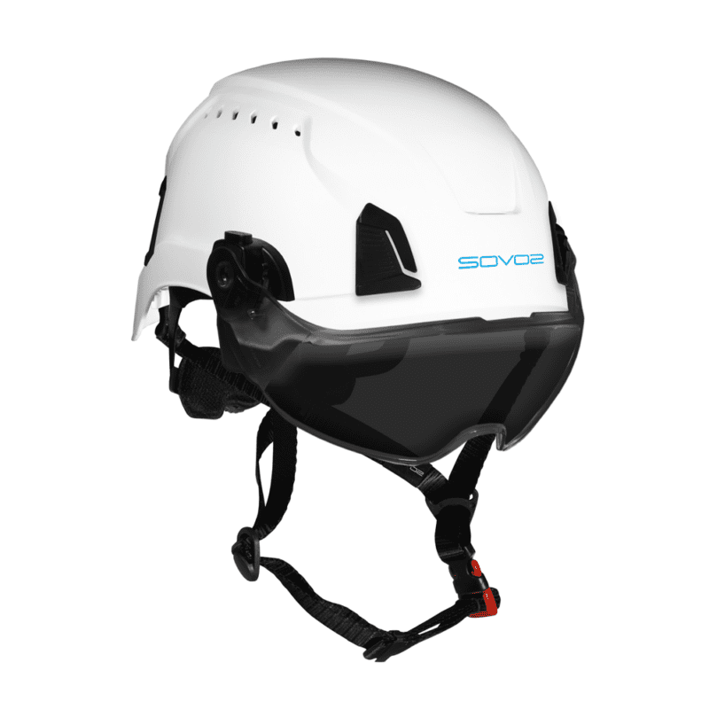 SOVOS Half Visor With Clips - Tinted
