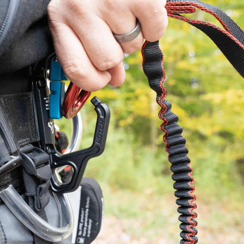 Notch Swinger Tool Carrier In Use With Tool Lanyard